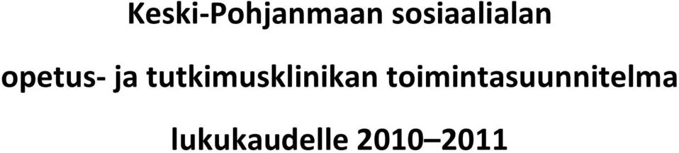 tutkimusklinikan