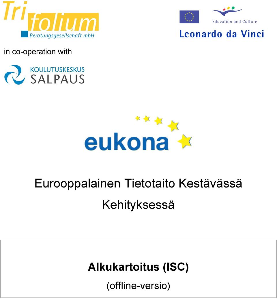 Kestävässä Kehityksessä