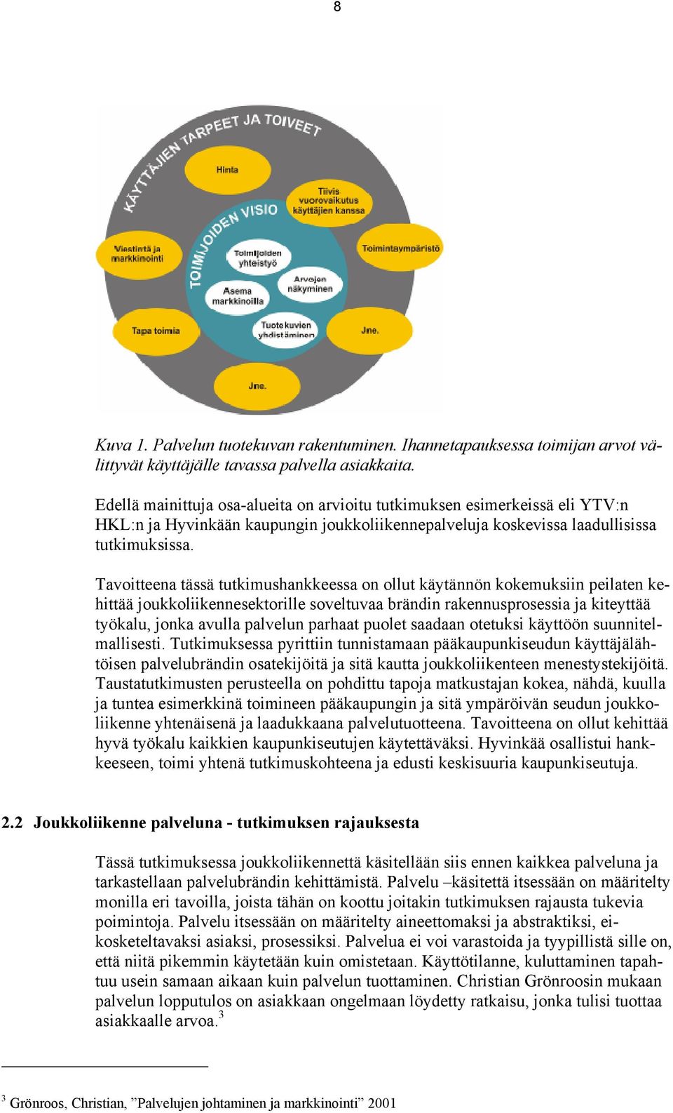 Tavoitteena tässä tutkimushankkeessa on ollut käytännön kokemuksiin peilaten kehittää joukkoliikennesektorille soveltuvaa brändin rakennusprosessia ja kiteyttää työkalu, jonka avulla palvelun parhaat