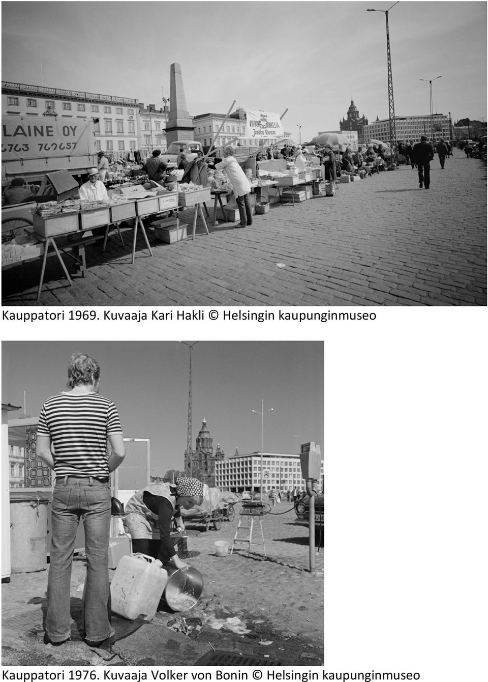 kaupunginmuseo Kauppatori 1976.