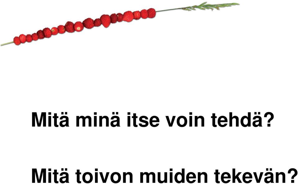 tehdä?