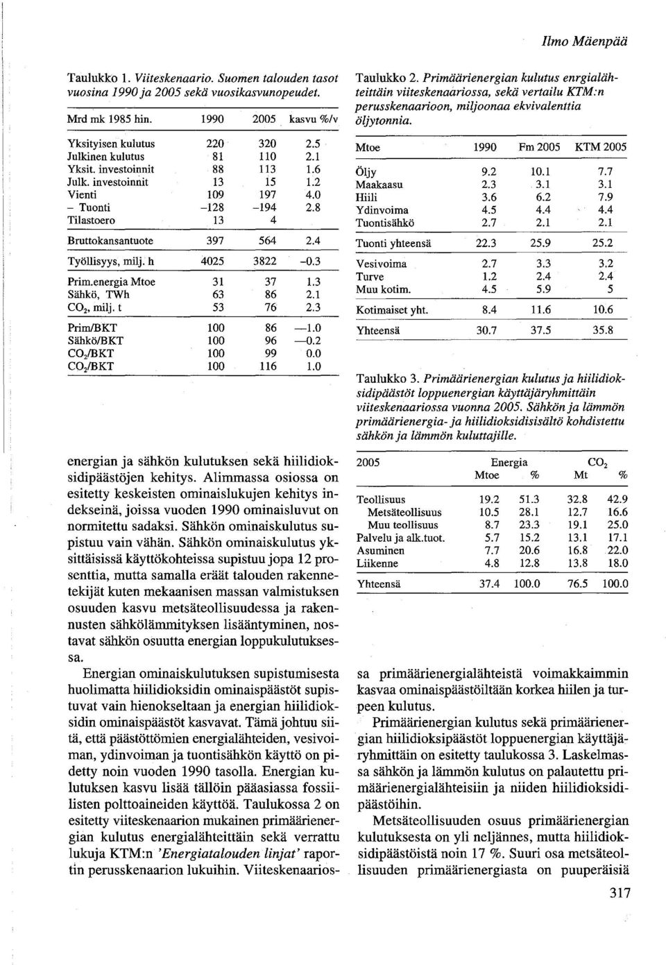 h 4025 3822-0.3 Prim.energia Mtoe 31 37 1.3 Sähkö, TWh 63 86 2.1 CO 2, milj. t 53 76 2.3 Prim/BKT 100 86-1.0 SähkölBKT 100 96-0.2 C0 2 IBKT 100 99 0.0 C0 2 IBKT 100 116 1.
