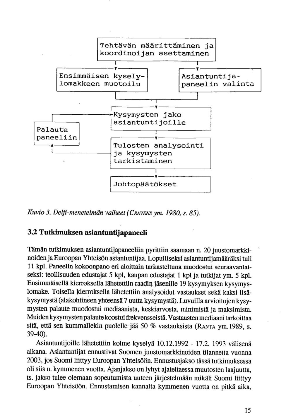 20 juustomarkkinoiden ja Euroopan Yhteisön asiantuntijaa. Lopulliseksi asiantuntijamäärälcsi tuli 11 kpl.