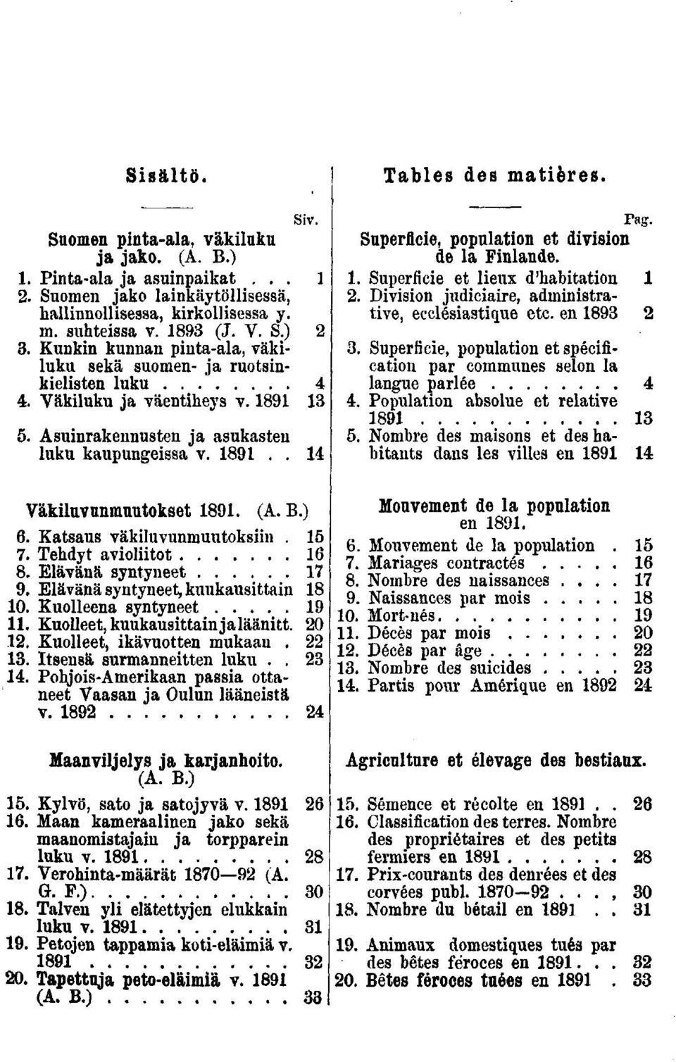 Division judiciaire, administrative, ecclésiastique etc. en. Superficie, population et spécification par communes selon la langue parlée. Population absolue et relative.