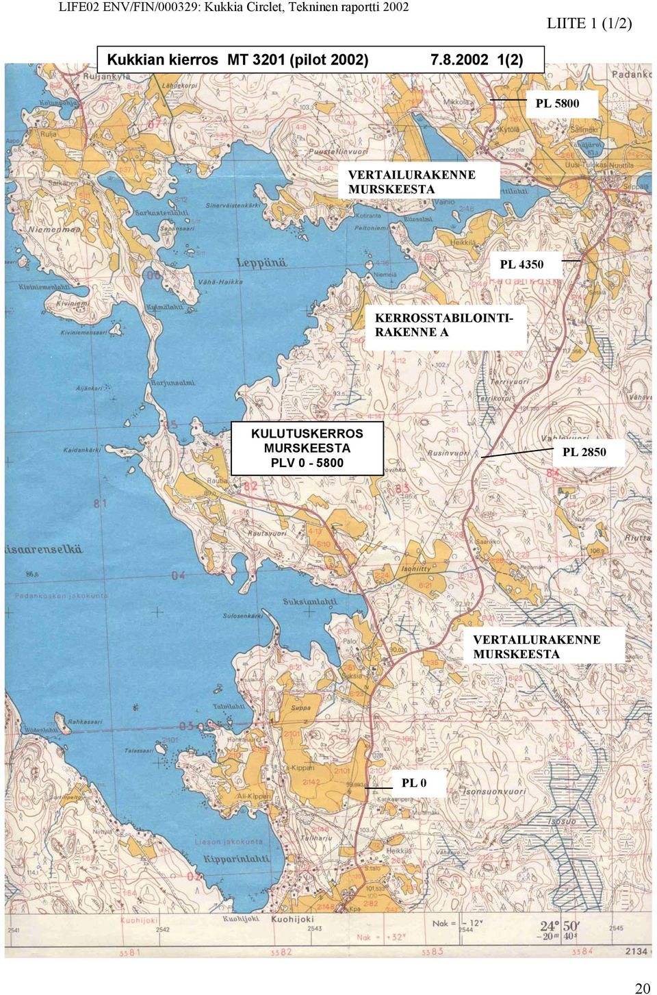 4350 KERROSSTABILOINTI- RAKENNE A KULUTUSKERROS