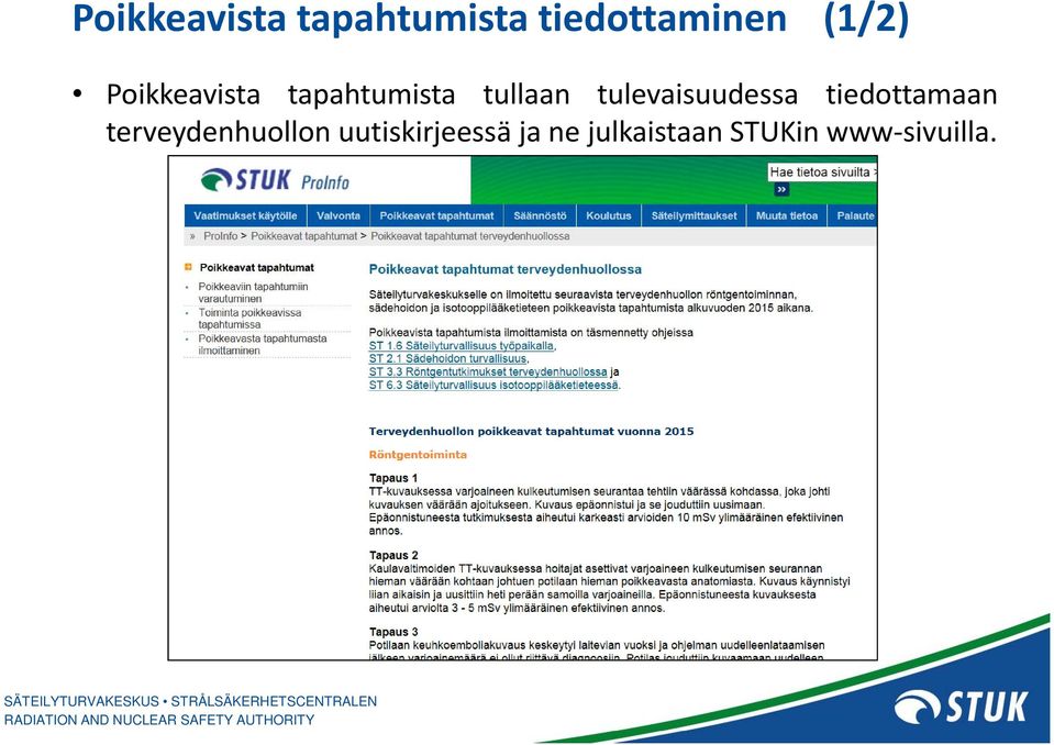 tulevaisuudessa tiedottamaan