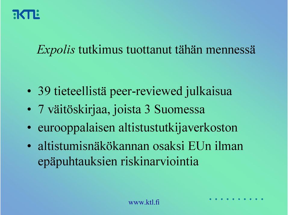 joista 3 Suomessa eurooppalaisen