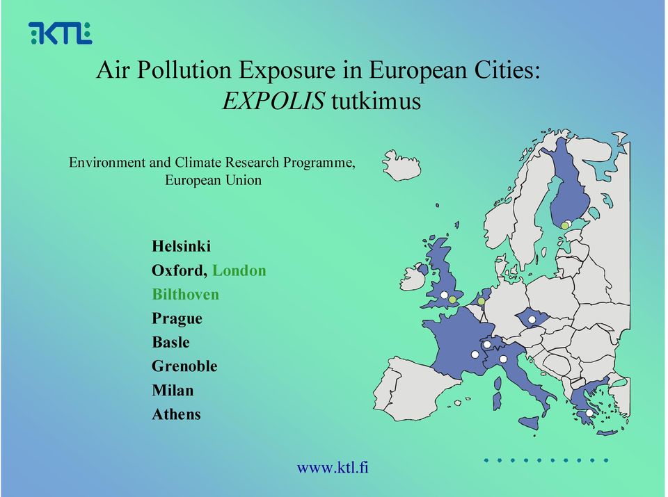 Research Programme, European Union Helsinki