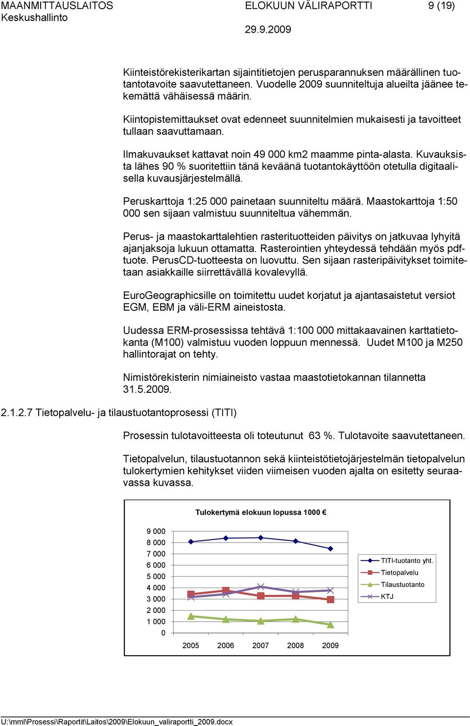 Ilmakuvaukset kattavat noin 49 000 km2 maamme pinta-alasta. Kuvauksista lähes 90 % suoritettiin tänä keväänä tuotantokäyttöön otetulla digitaalisella kuvausjärjestelmällä.