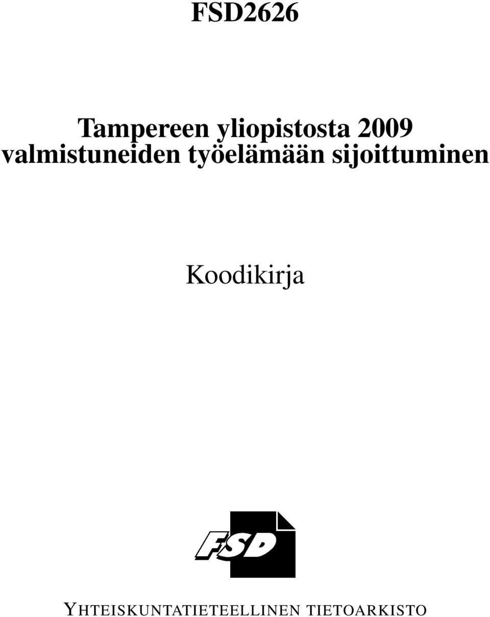 sijoittuminen Koodikirja