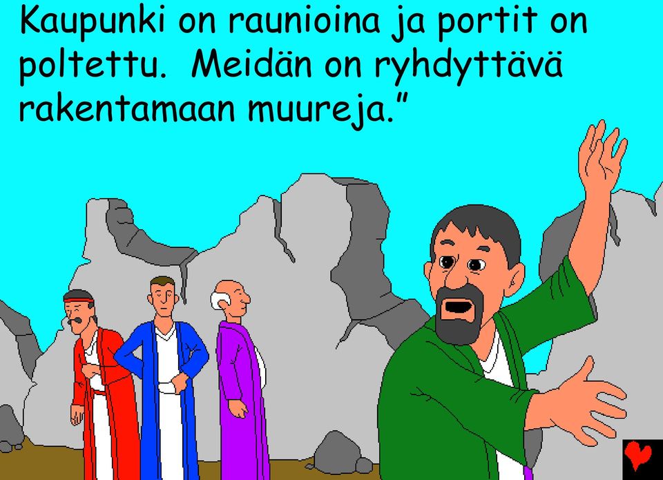 Meidän on ryhdyttävä