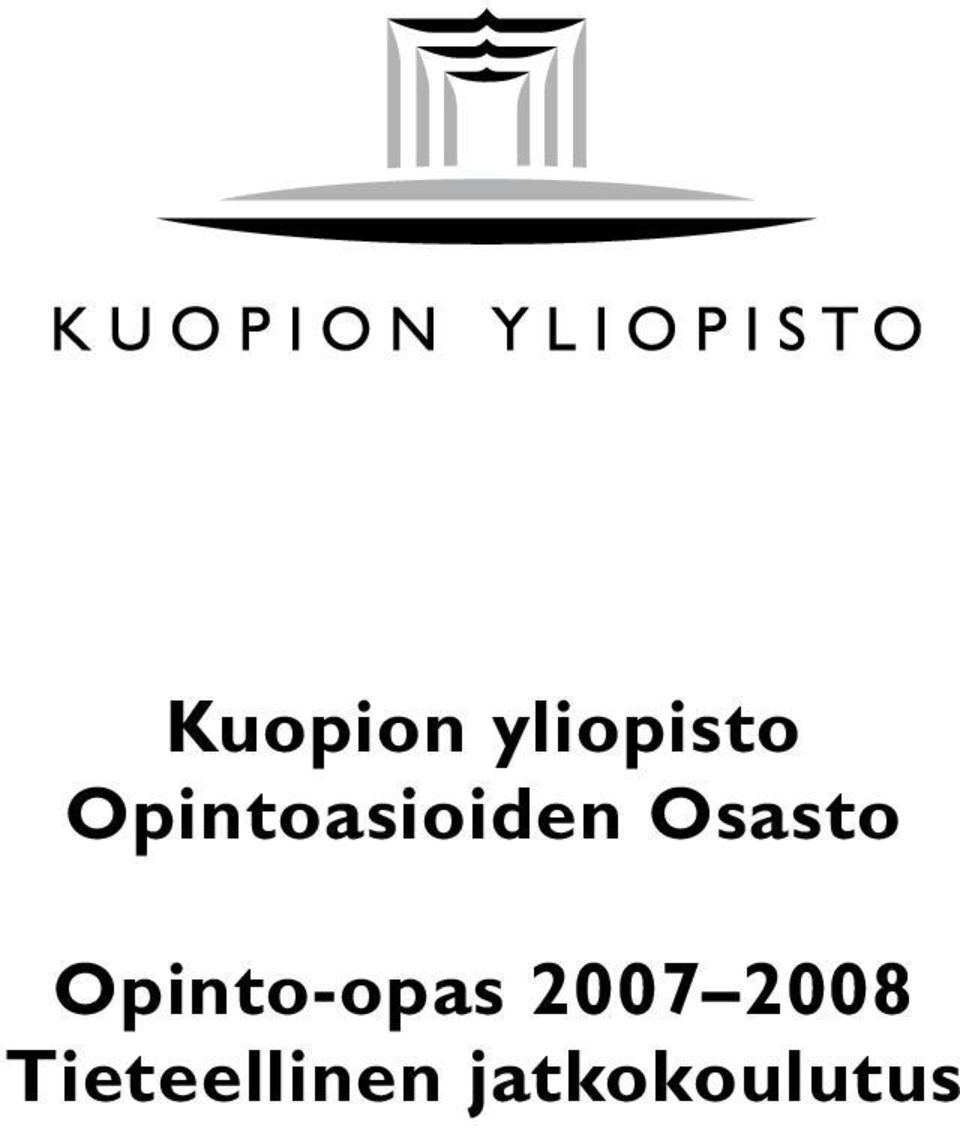 Opinto-opas 2007 2008