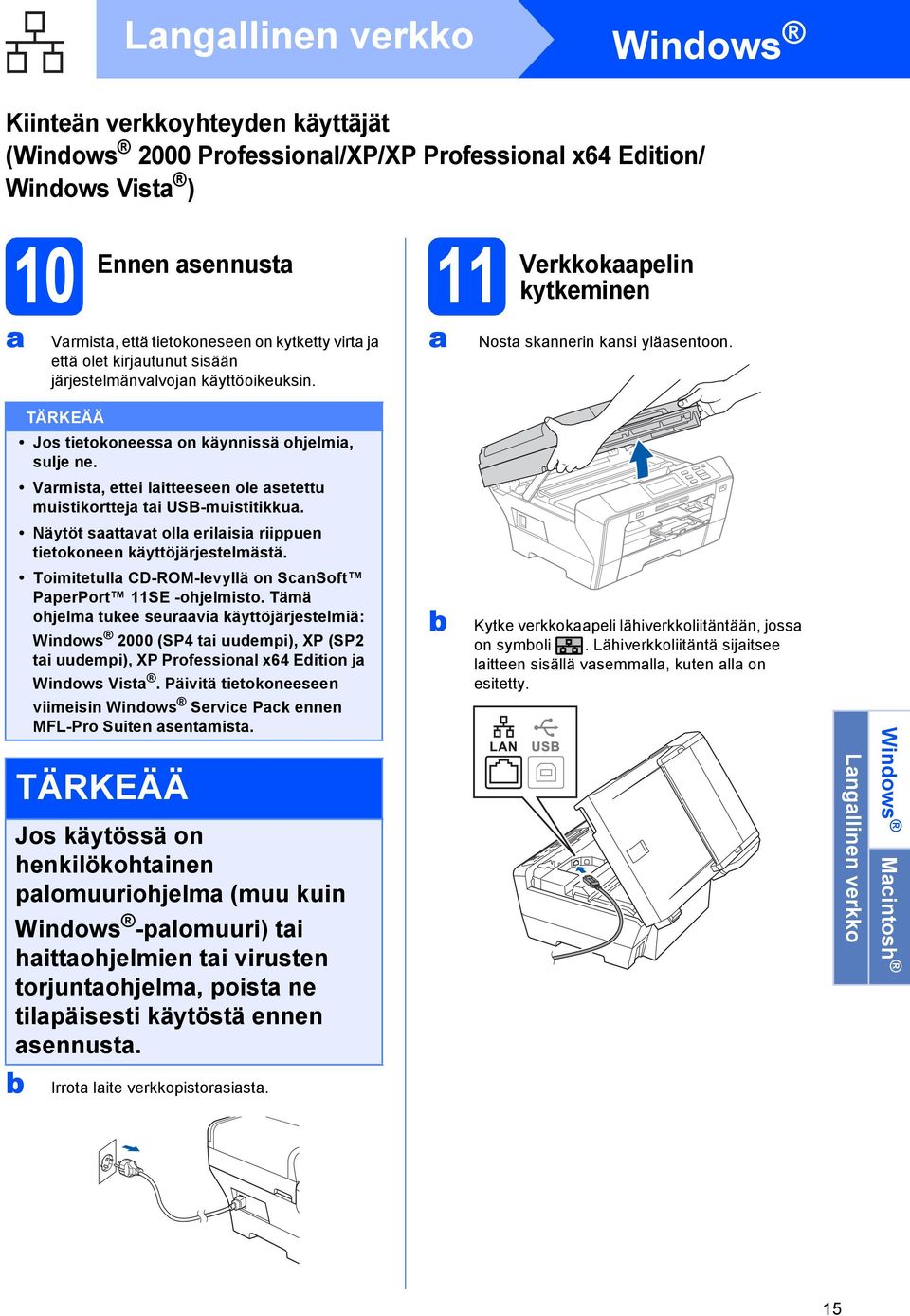 Vrmist, ettei litteeseen ole setettu muistikorttej ti USB-muistitikku. Näytöt sttvt oll erilisi riippuen tietokoneen käyttöjärjestelmästä.