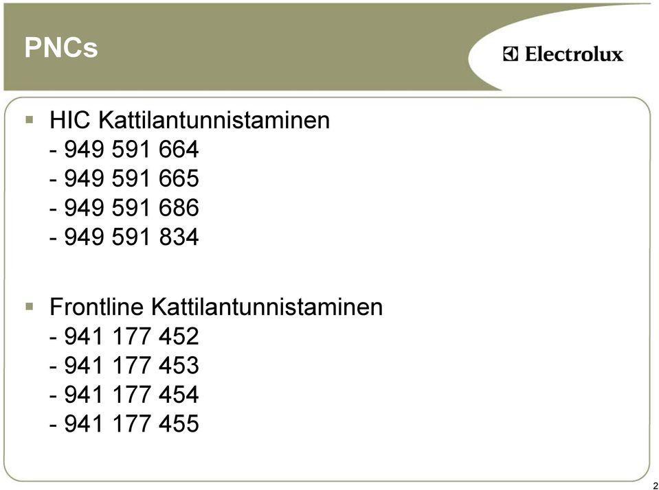 Frontline Kattilantunnistaminen - 941