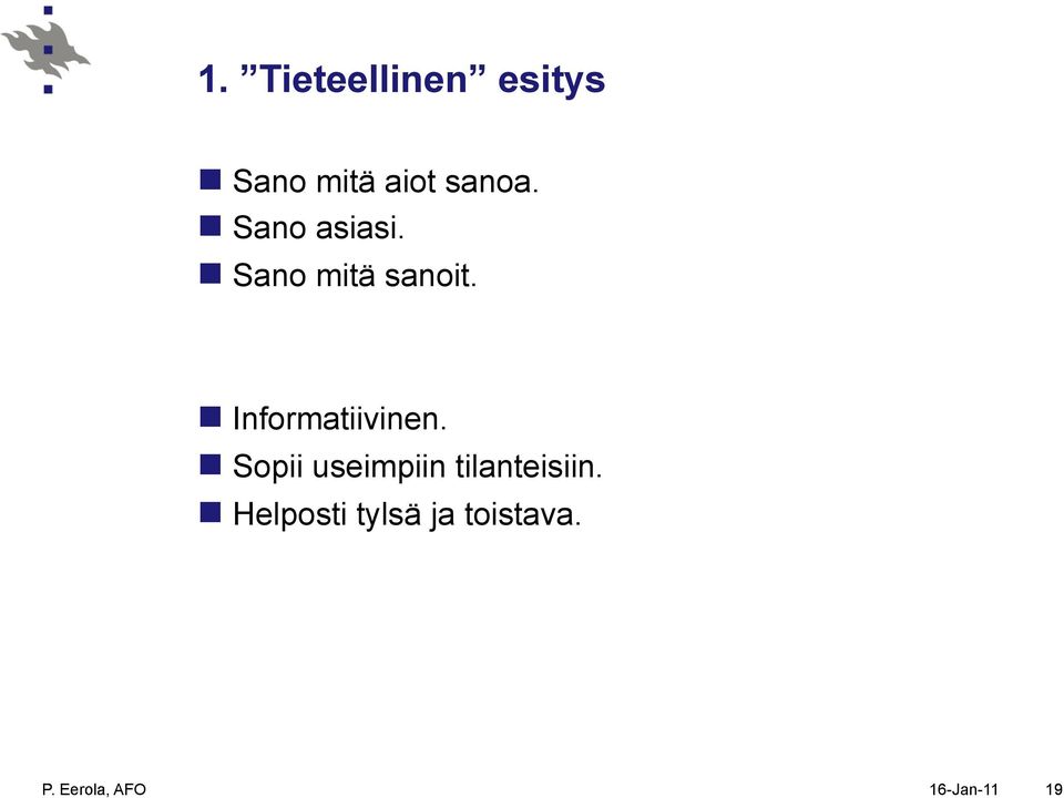 n Informatiivinen.