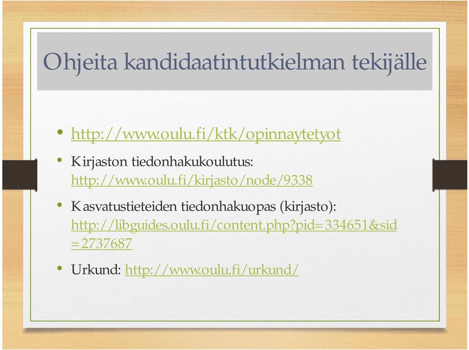 us: http://www.oulu.