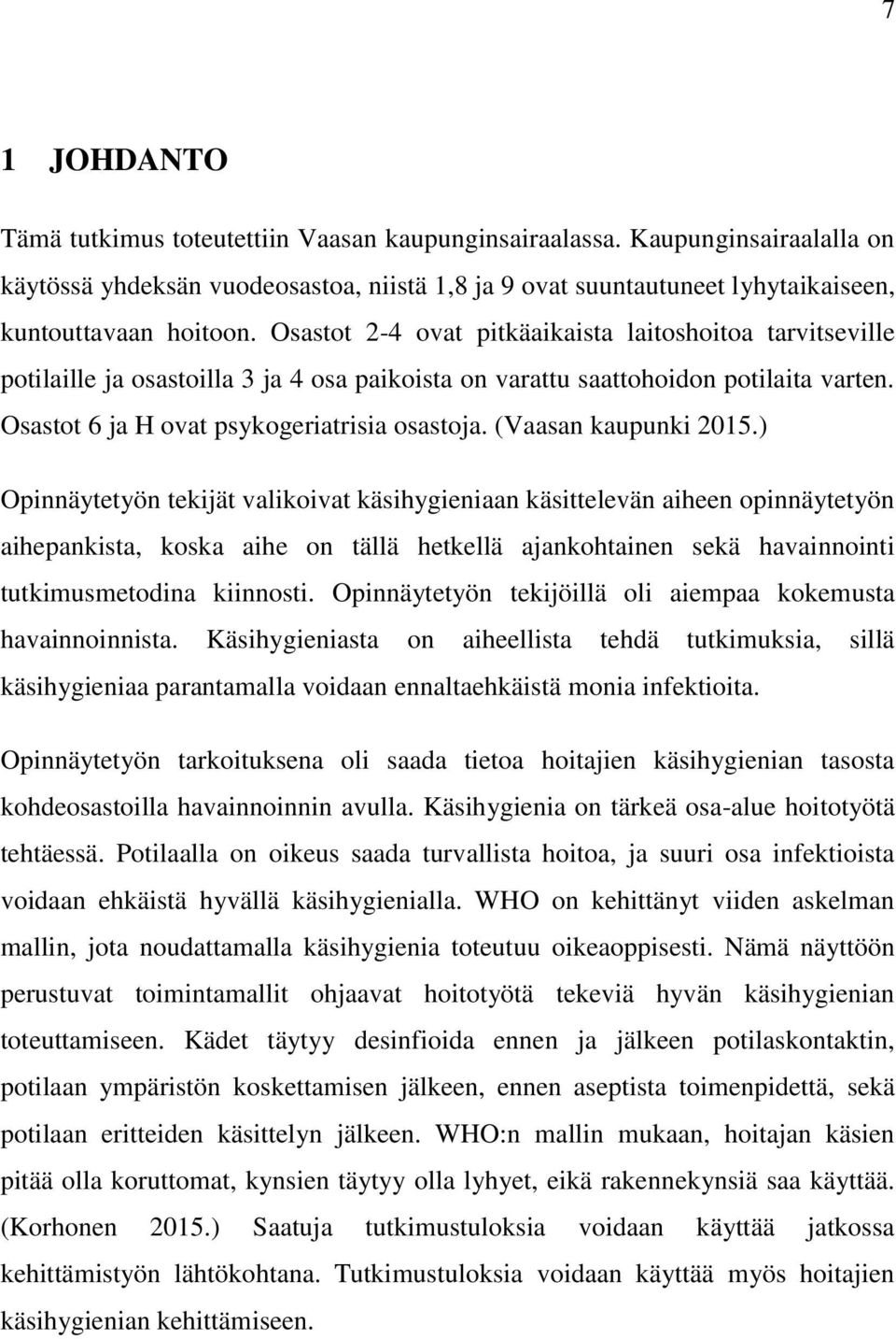 (Vaasan kaupunki 2015.