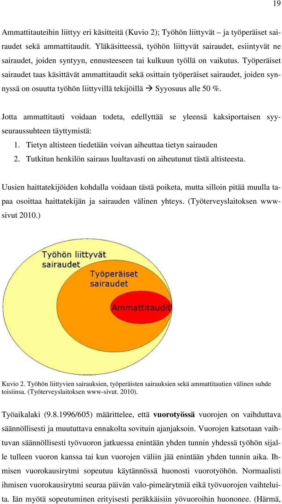 Altisteet työssä