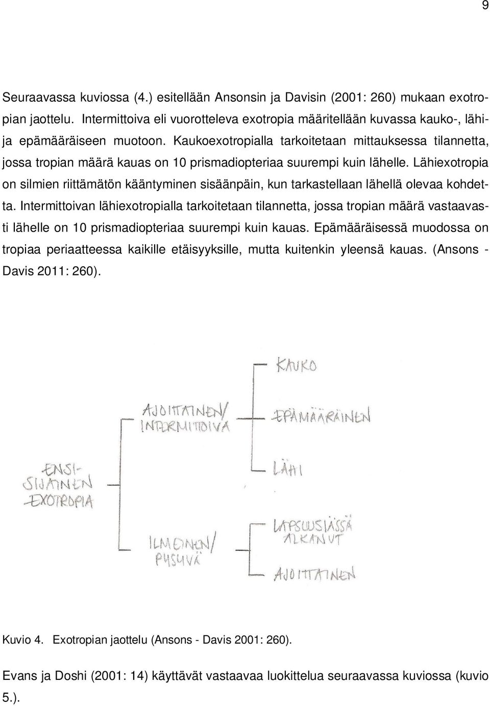 Lähiexotropia on silmien riittämätön kääntyminen sisäänpäin, kun tarkastellaan lähellä olevaa kohdetta.