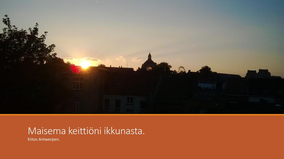 ikkunasta.