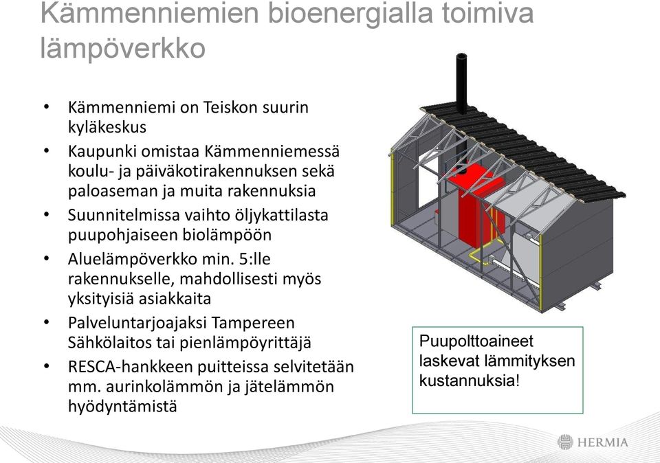 Aluelämpöverkko min.