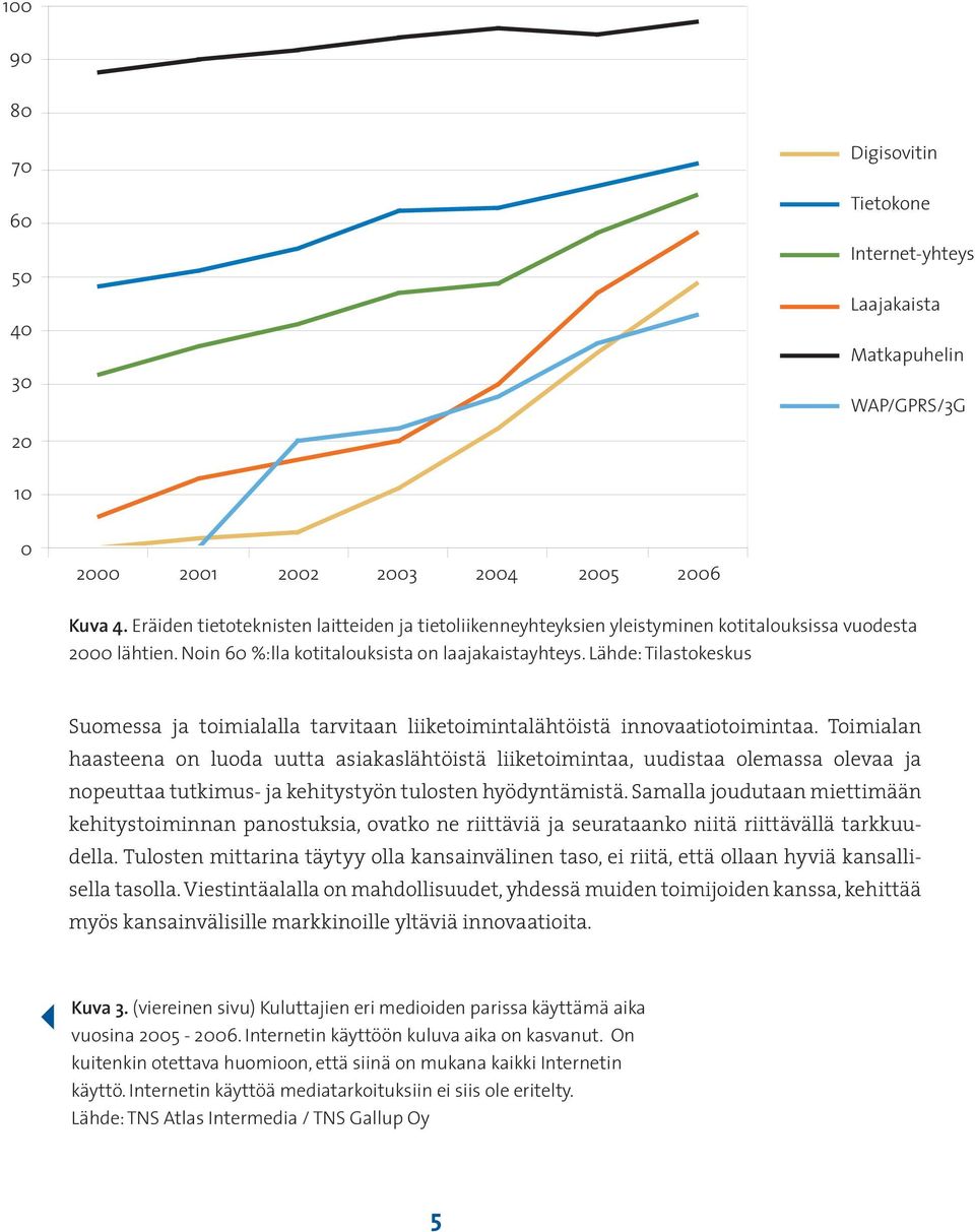 Lähde: Tilastokeskus Suomessa ja toimialalla tarvitaan liiketoimintalähtöistä innovaatiotoimintaa.