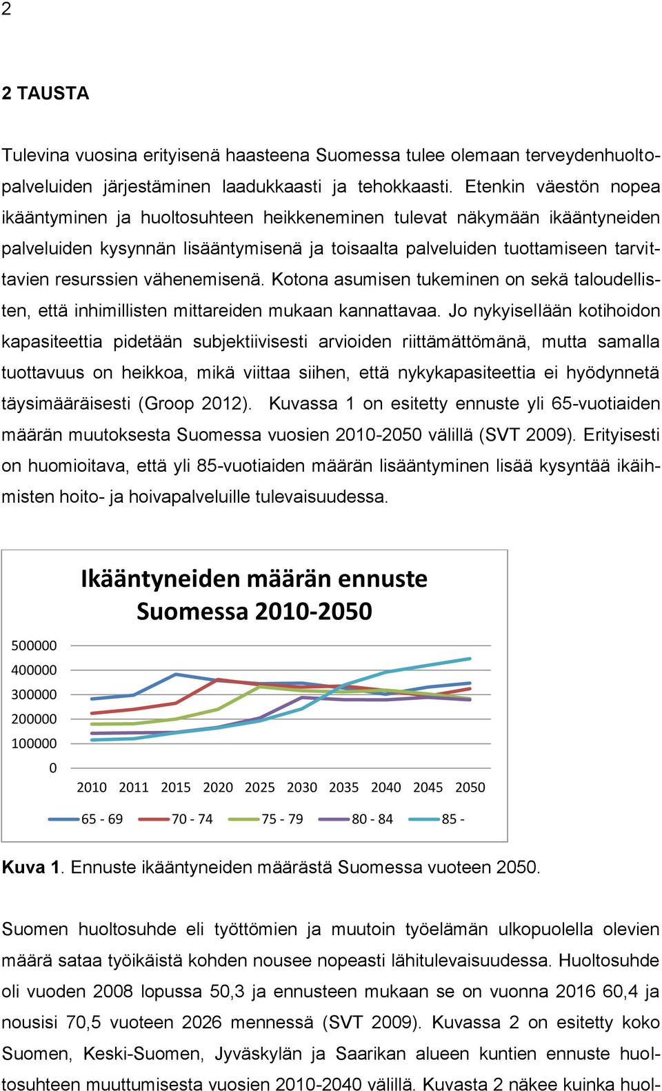 vähenemisenä. Kotona asumisen tukeminen on sekä taloudellisten, että inhimillisten mittareiden mukaan kannattavaa.