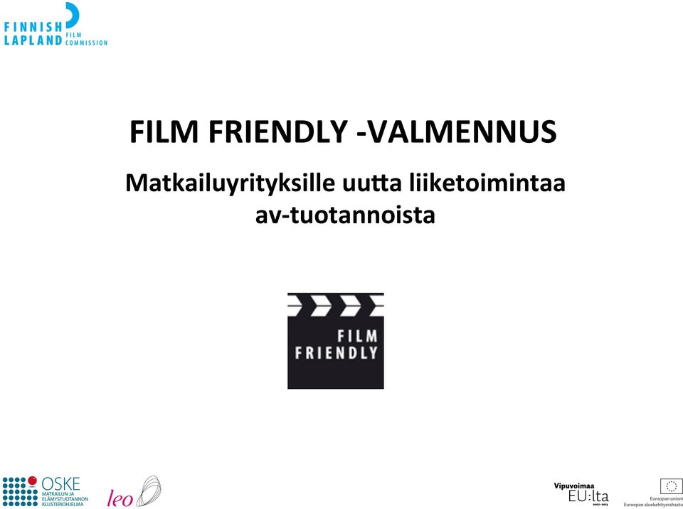 Matkailuyrityksille