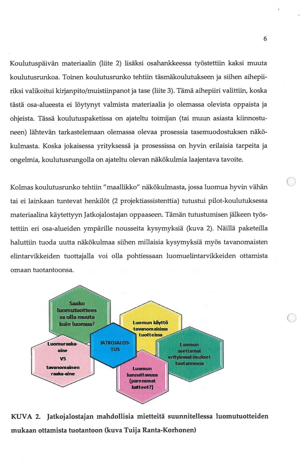 Tämä aihepiiri valittiin, koska tästä osa-alueesta ei löytynyt valmista materiaalia jo olemassa olevista oppaista ja ohjeista.