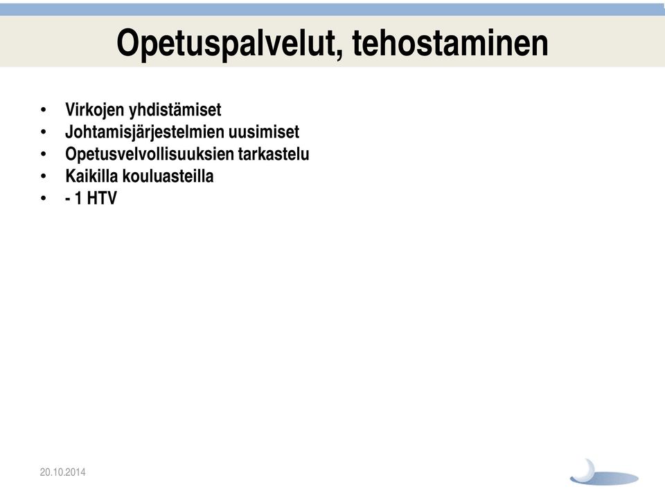 Johtamisjärjestelmien uusimiset