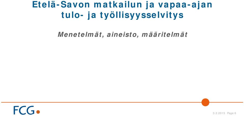 työllisyysselvitys