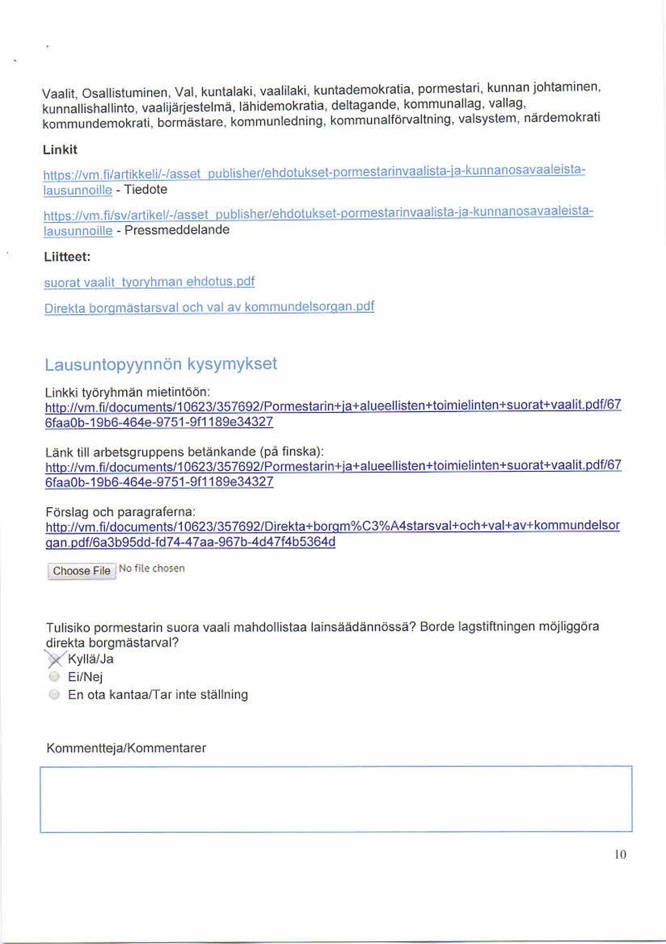 `i+'artikkeh/-;es ca _,o isl_:edohdctukset-pormestarinvaalista -ia-kun nanosavaale istala usu.nno illc - Tiedote https:/,-vm,fi:sv ah< e u - t _ t_a ja-r._unn_hri a.