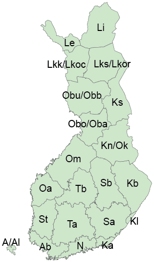 Aineistoluettelot Tietomalli tehty ensisijaisesti Luontodirektiivin mukaiselle aineistolle ja muille Euroopan laajuisille aineistoille Ei varsinaisesti velvoitteita jäsenmaille