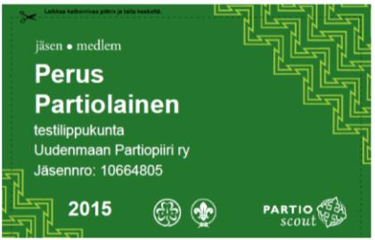 Mitä partio maksaa? Suomen Partiolaiset ry:n (SP) vuosittainen jäsenmaksu kattaa perus viikkotoiminnan ja se on n. 60. Summa sisältää lippukunnan oman osuuden 10 euroa / jäsen, joka käytetään mm.