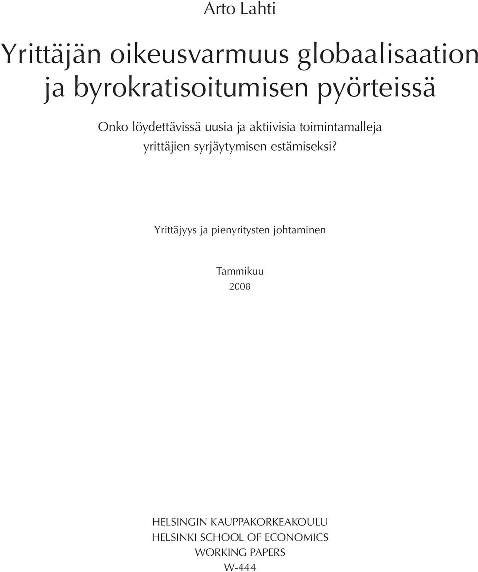 syrjäytymisen estämiseksi?