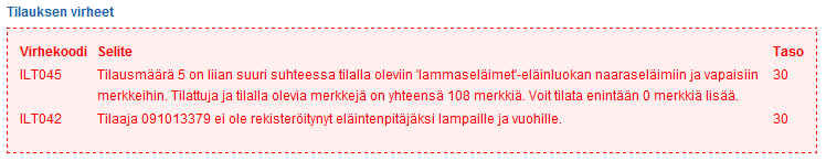 9 (16) Jos tilausta tässä vaiheessa palataan muokkaamaan, päivitä muokattu tilaus painamalla Päivitä tilaukseen-painiketta. Kun tilausta halutaan jatkaa, painetaan Jatka-painiketta.