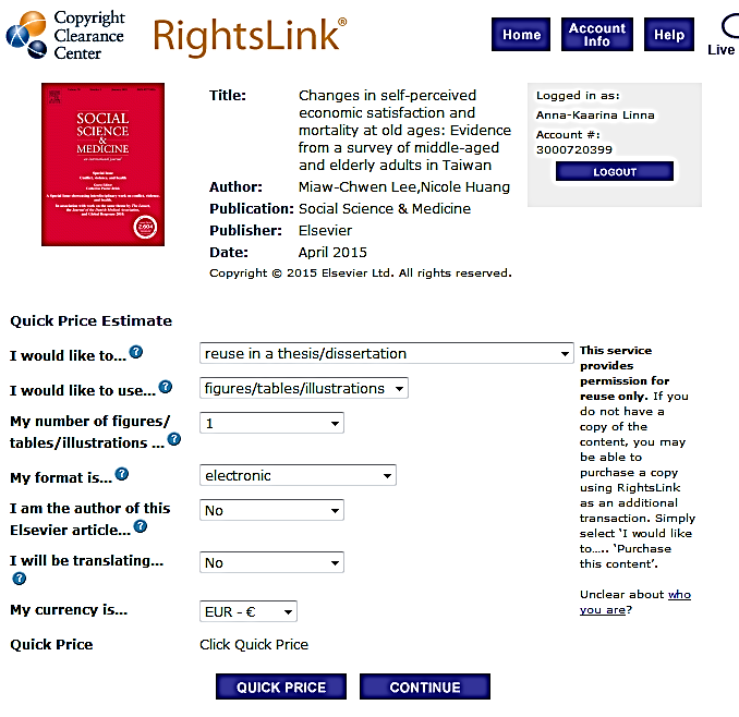 RIGHTSLINK (SOCIAL