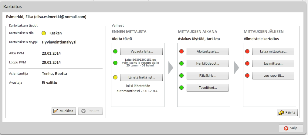 Etsi haluamasi profiili kirjoittamalla henkilön nimi, sähköpostiosoite tai käyttäjätunniste hakukenttään.