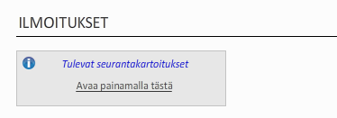 7 Etusivun alalaidassa näet viimeaikaisimmat Firstbeatin kotisivuilla julkaistut uutiset sekä tulevat koulutukset.