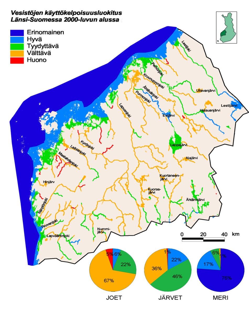 Asiantuntija- ja yhteistyöorganisaatio Toiminta-alueena