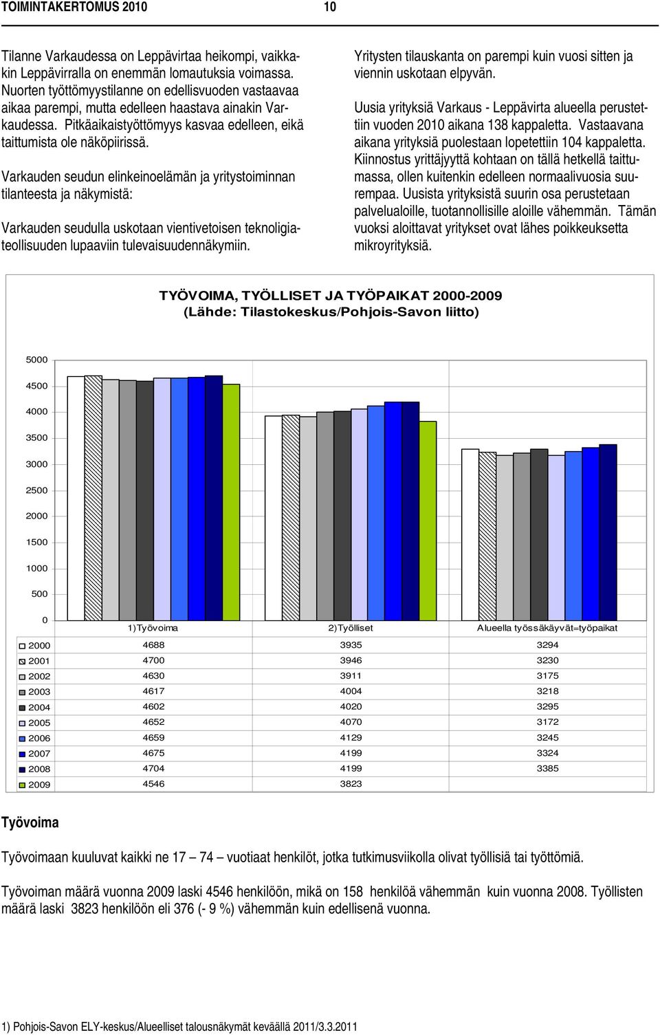 Varkauden seudun elinkeinoelämän ja yritystoiminnan tilanteesta ja näkymistä: Varkauden seudulla uskotaan vientivetoisen teknoligiateollisuuden lupaaviin tulevaisuudennäkymiin.