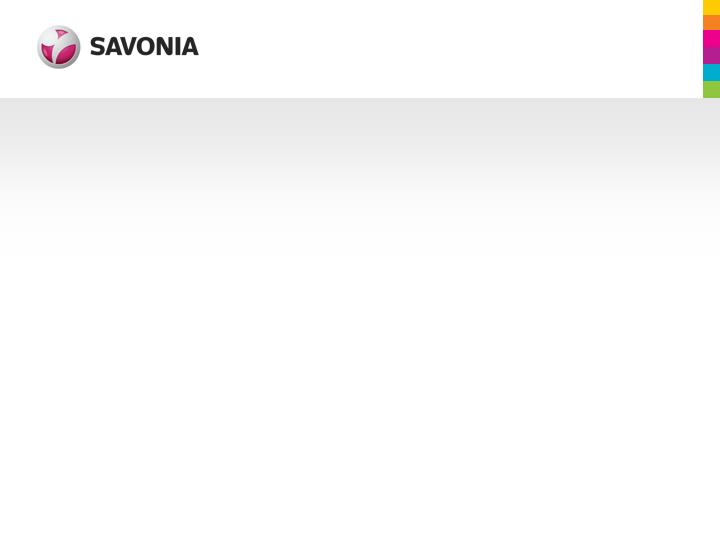 Savonia-ammattikorkeakoulu numeroina Opiskelijoita 6000 Henkilökuntaa 420 Budjetti vuonna 2016 n.