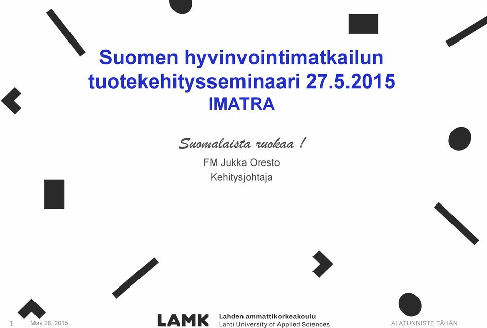 2015 IMATRA Suomalaista