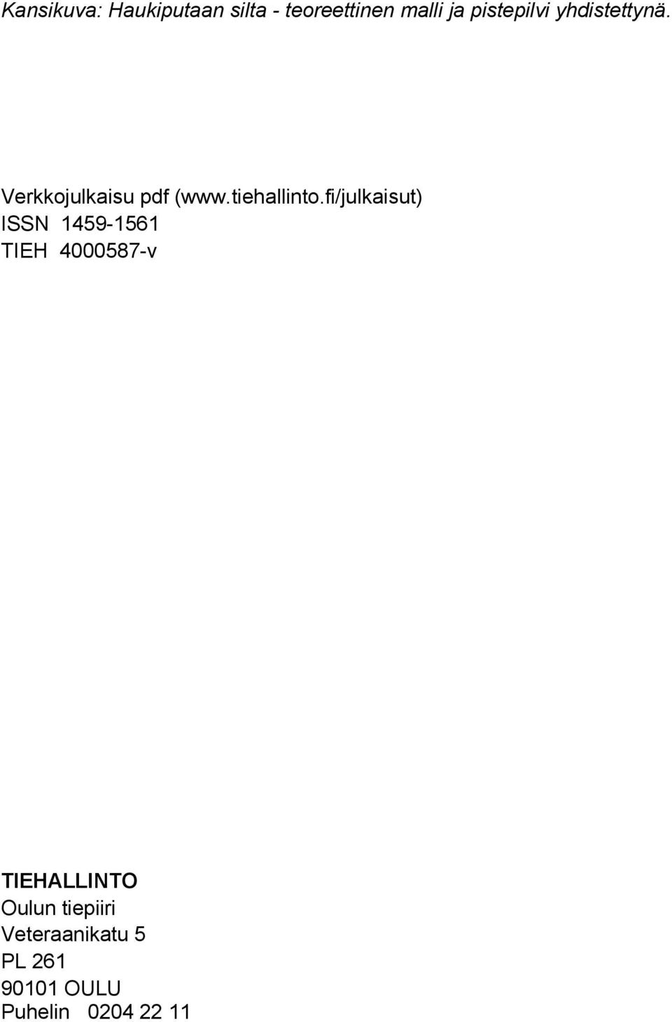 tiehallinto.
