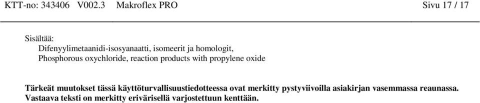 isomeerit ja homologit, Tärkeät muutokset tässä