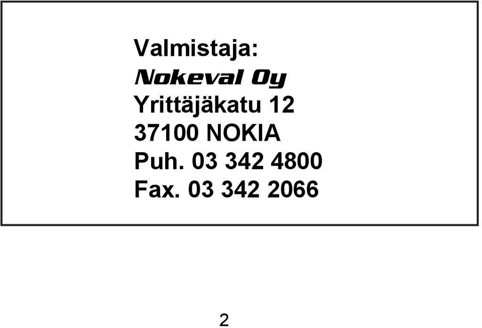 3700 NOKIA Puh.