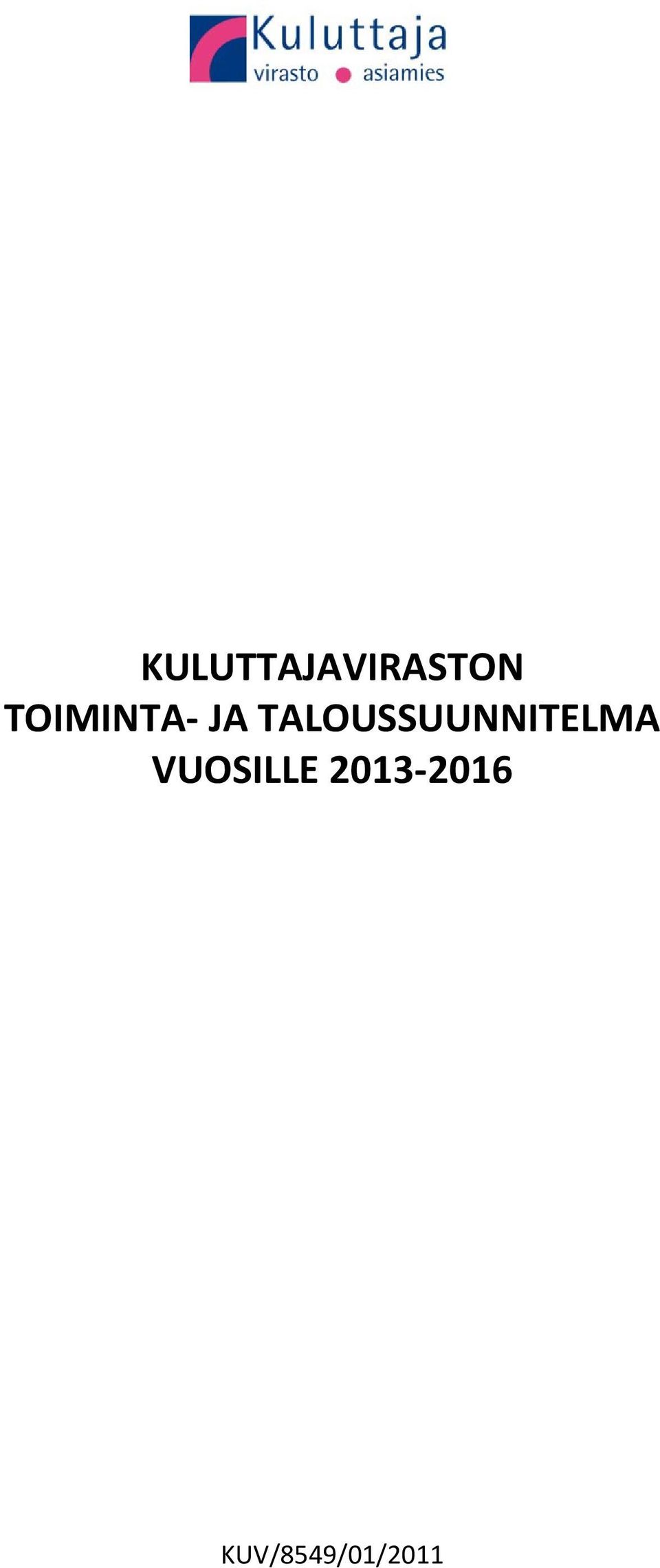 TALOUSSUUNNITELMA