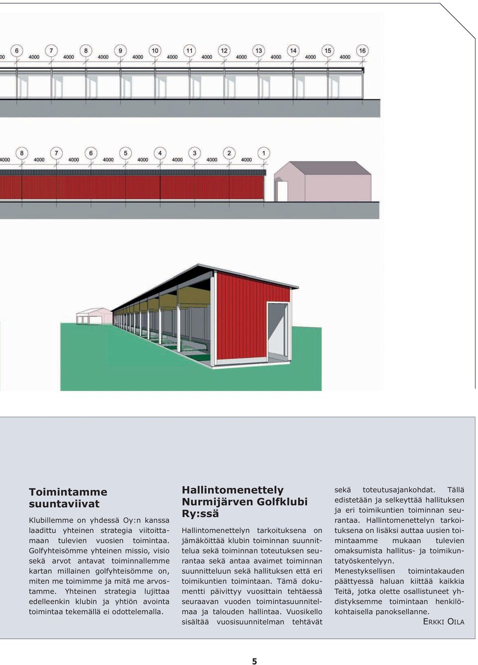 Yhteinen strategia lujittaa edelleenkin klubin ja yhtiön avointa toimintaa tekemällä ei odottelemalla.