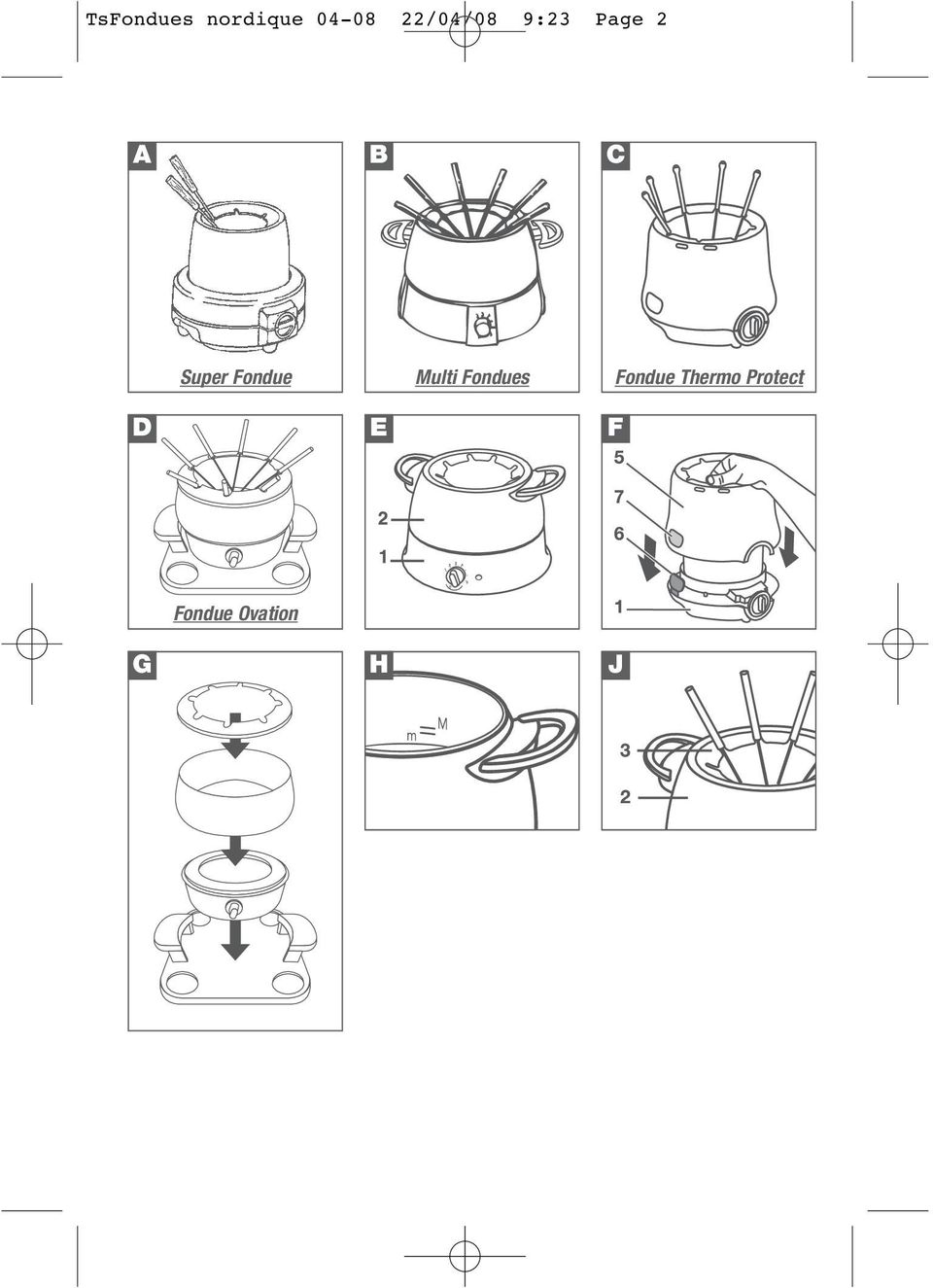 Super Fondue Multi Fondues