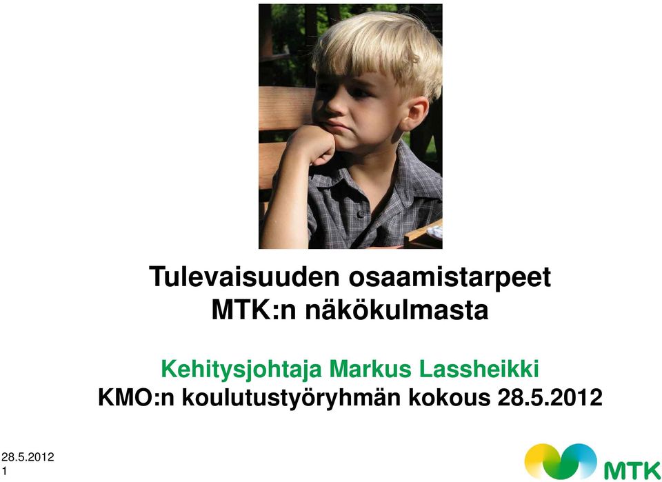 Kehitysjohtaja Markus